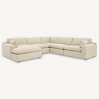 Aspen 5 Piece Sectional With Right Chaise