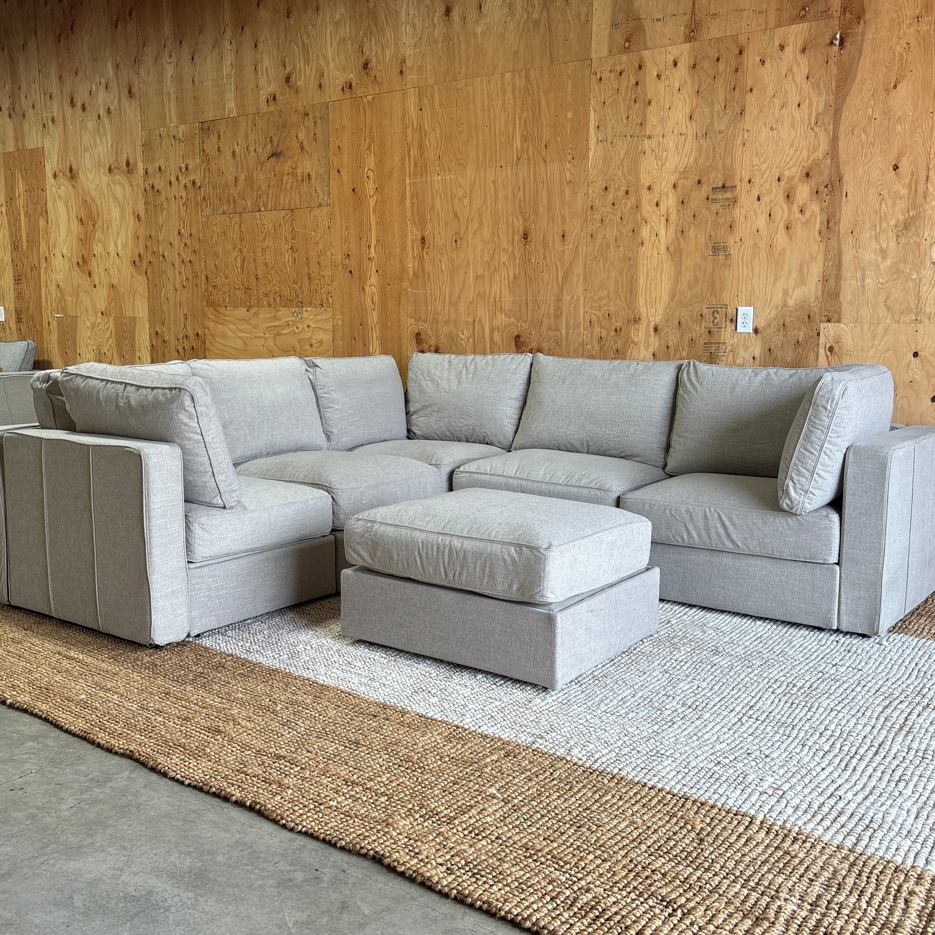 Lovesac Sactional 6 seats (1Deep) + 8 Sides (1Deep) Lovesoft Fill