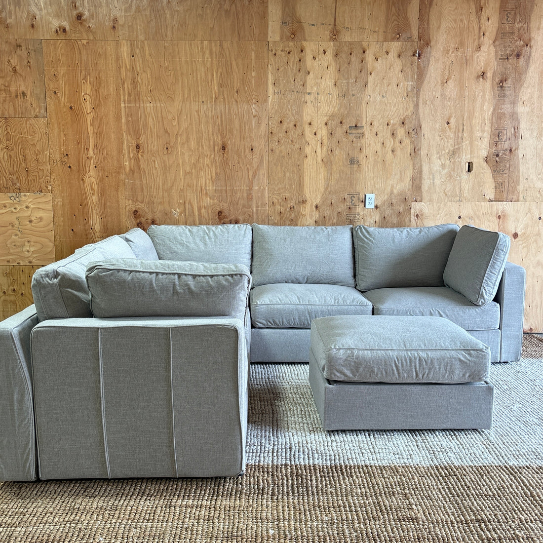 Lovesac Sactional 6 seats (1Deep) + 8 Sides (1Deep) Lovesoft Fill