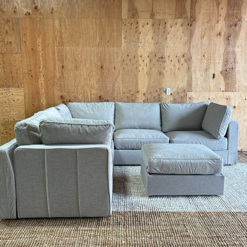 Lovesac Sactional 6 seats (1Deep) + 8 Sides (1Deep) Lovesoft Fill
