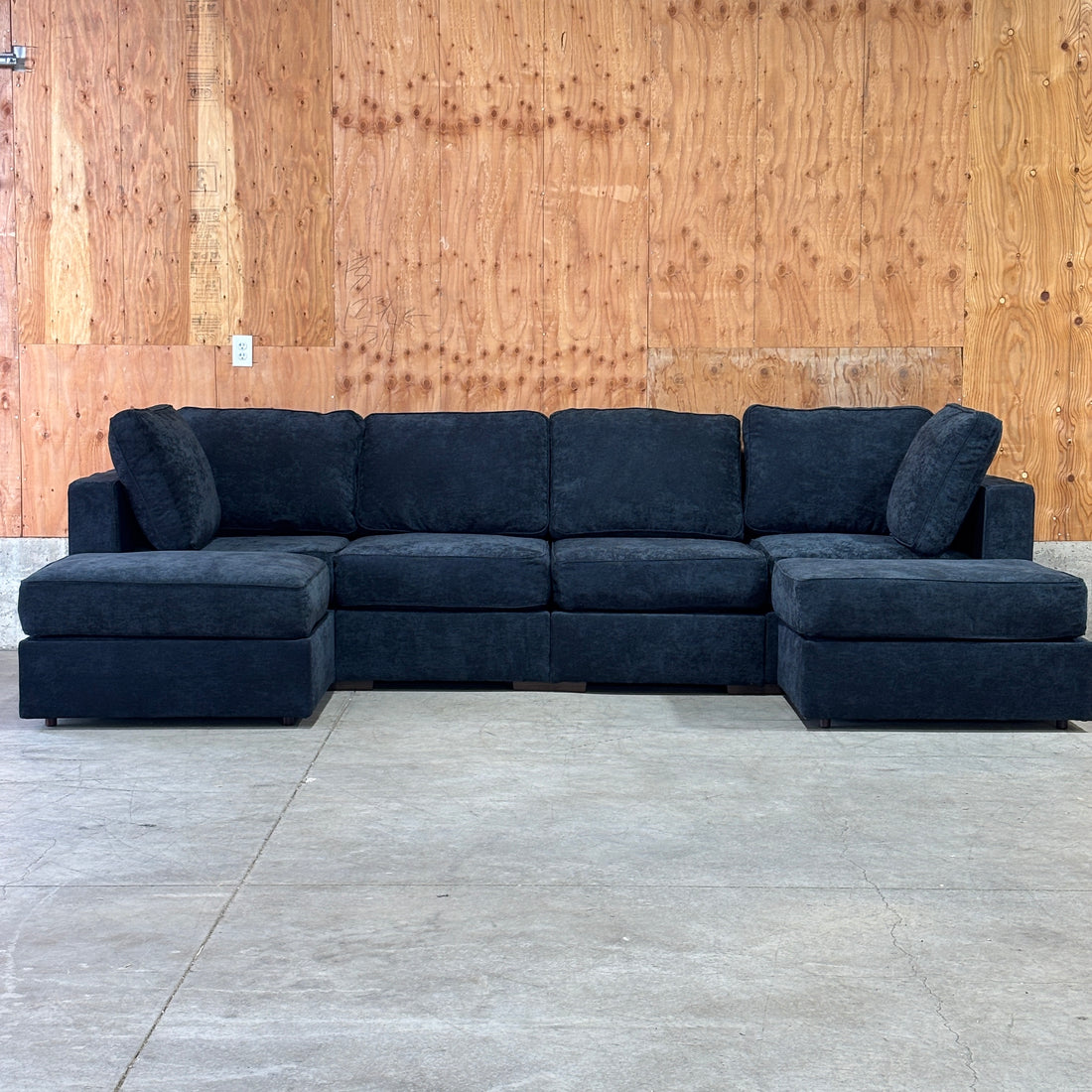 Lovesac Sactional 6 Seats (2Deep) + 6 Sides (2Deep) Lovesoft Fill