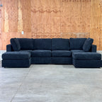 Lovesac Sactional 6 Seats (2Deep) + 6 Sides (2Deep) Lovesoft Fill