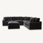 Juniper L-shape Sectional (5PC) + Ottoman