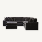 Juniper L-shape Sectional (5PC) + Ottoman