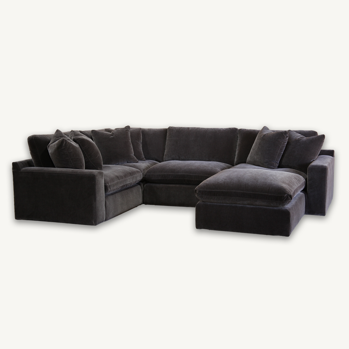 Juniper L-shape Sectional (4PC) + Ottoman