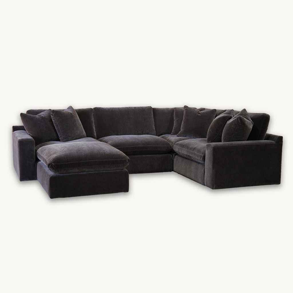 Juniper L-shape Sectional (4PC) + Ottoman