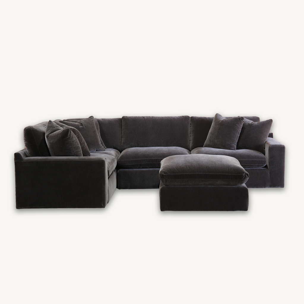Juniper L-shape Sectional (4PC) + Ottoman