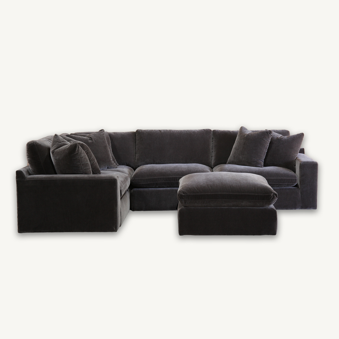 Juniper L-shape Sectional (4PC) + Ottoman