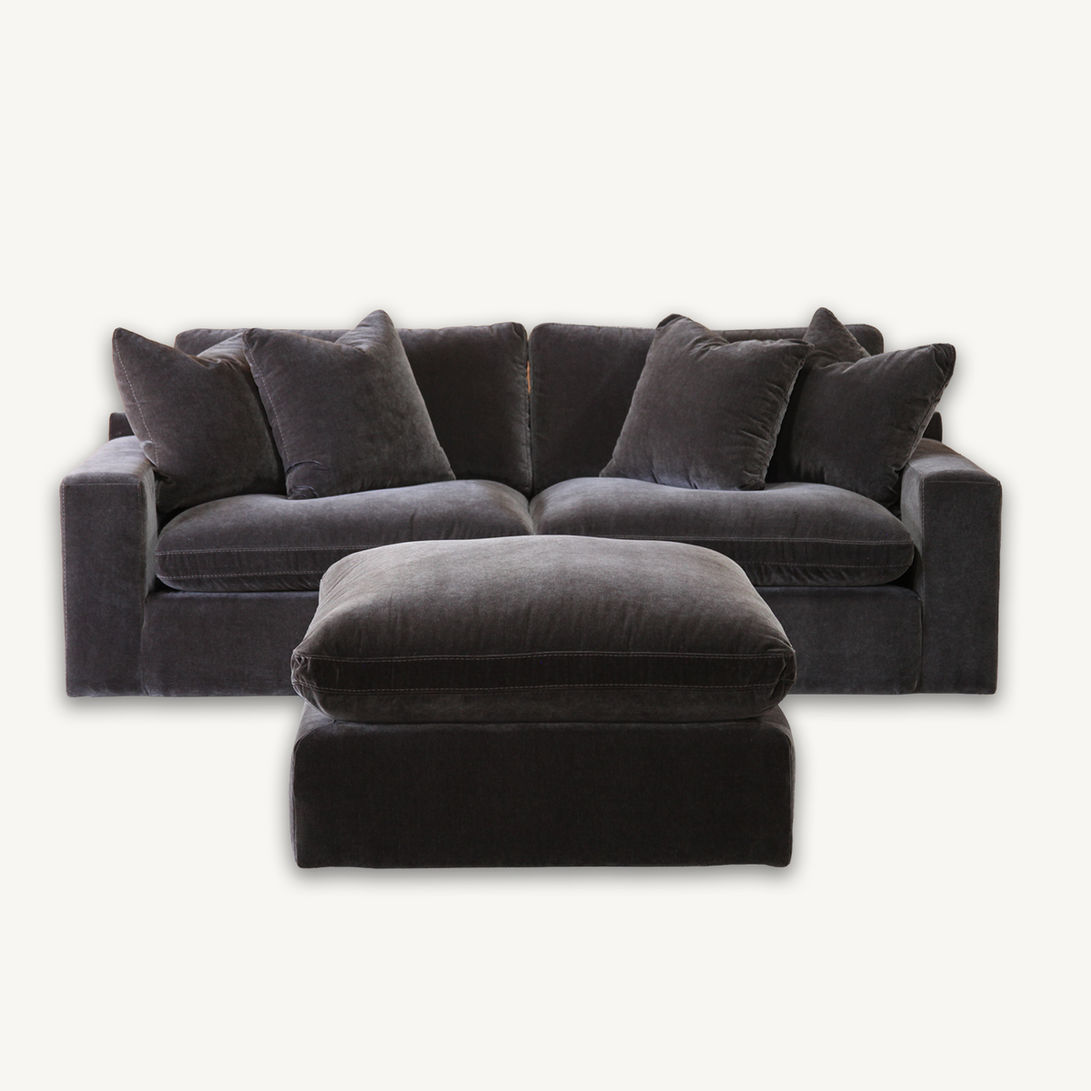 Juniper 2-Piece Loveseat + Ottoman