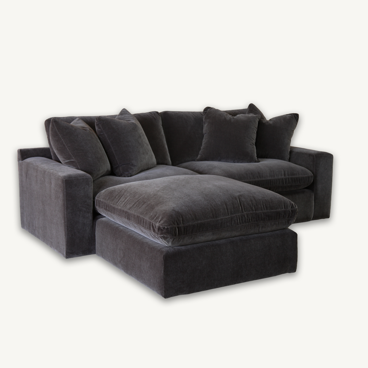 Juniper 2-Piece Loveseat + Ottoman