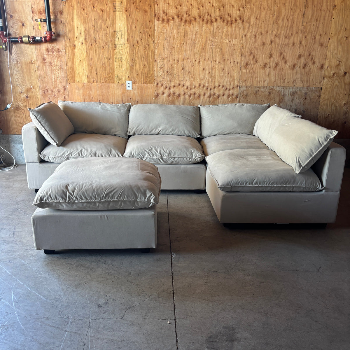 Albany Park Kova Pillow Cushion L-Shape + Ottoman