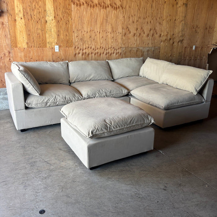 Albany Park Kova Pillow Cushion L-Shape + Ottoman