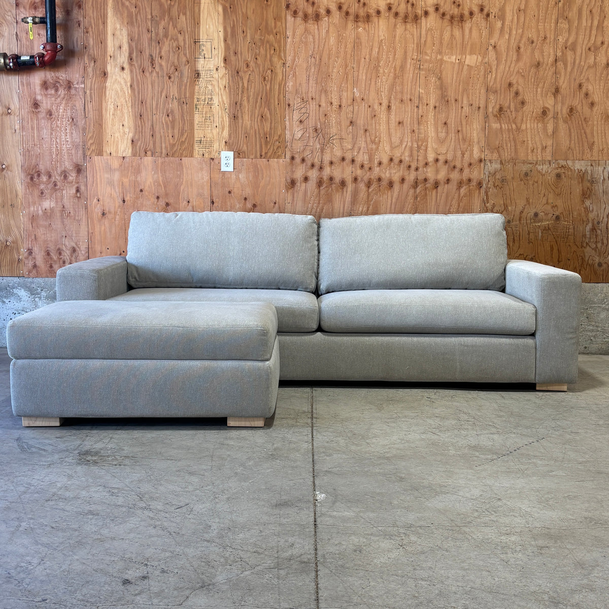Albany Park Barton Sofa + Storage Ottoman