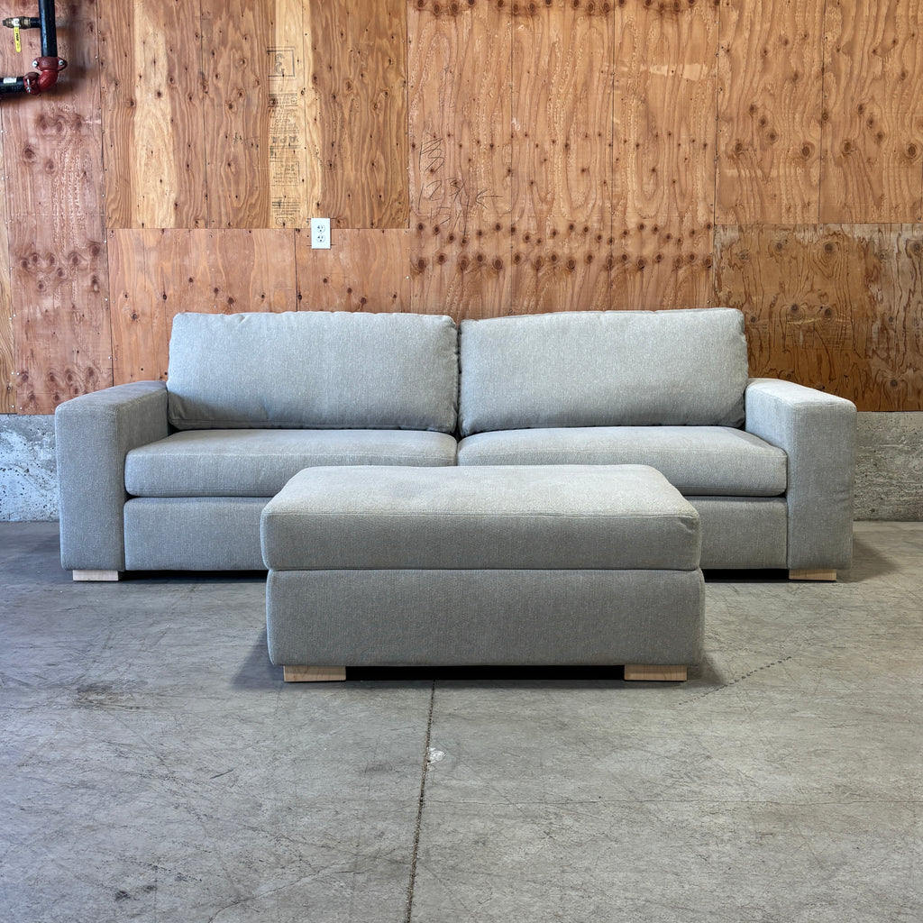 Albany Park Barton Sofa + Storage Ottoman
