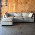 Albany Park Kova Pillow Cushion Sofa 122" + Ottoman