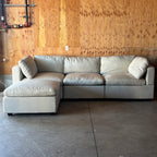 Albany Park Kova Pillow Cushion Sofa 122" + Ottoman