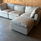 Albany Park Kova Pillow Cushion Sofa 122" + Ottoman